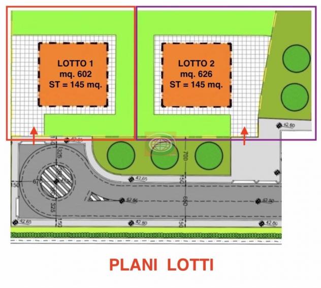 CESENA ( CENTRO URBANO ) = terreno edificabile per VILLA SINGOLA a pochi passi da piazza del Popolo - Foto 5