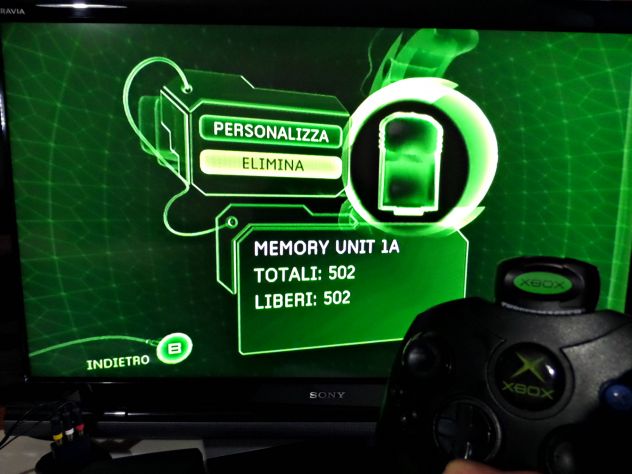 Memory Card X box (prima versione) 502 Mb. "Trhustmaster" - Foto 2