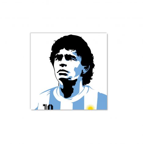 Quadro Pop Art dipinto a mano di Diego Armando Maradona - Foto 2