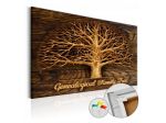 Quadri Di Sughero Con Albero Genealogico Cm. 120x80 Arredalacasa