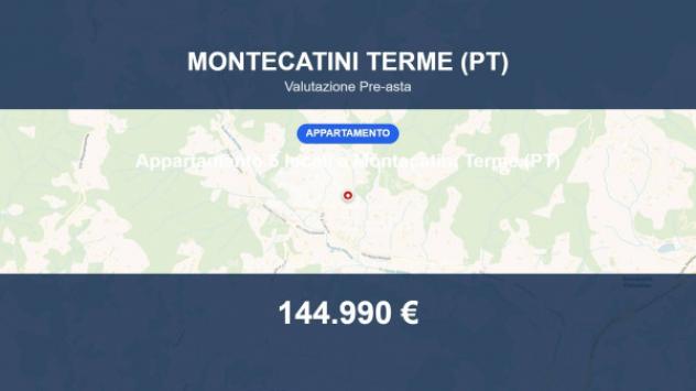 Immobile in asta di 94 m² in vendita a Montecatini-Terme