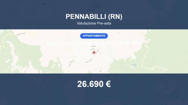 Immobile in asta di 166 m² con più di 5 locali in vendita a Pennabilli