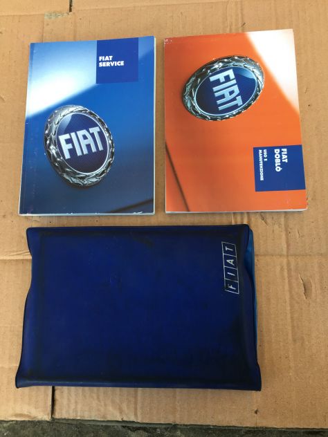 Manuale / Libretto Uso e Manutenzione FIAT DOBLO 2 serie dal 2004 al 2009
