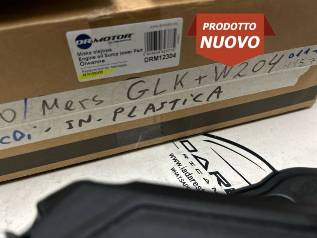 Coppa Olio Mercedes Classe C W204 2.2D 6510100528 - Foto 4