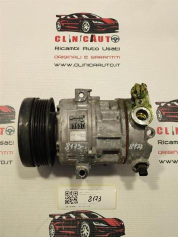 COMPRESSORE A/C OPEL Corsa E 3° Serie 39006353 GE447150-6960 B12XER benzina 1229 (15)