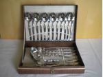 CONFEZIONE POSATE IN ACCIAIO INOX WINTAGE 25 PZ