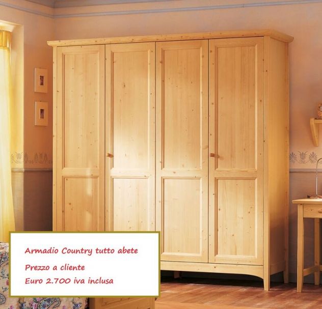 arredamentarmadio country abete