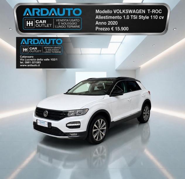 Vw T-Roc 1.0 Tsi Style 110 cv