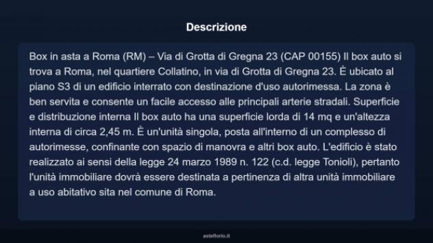 Immobile in asta di 14 m² in vendita a Roma - Foto 10