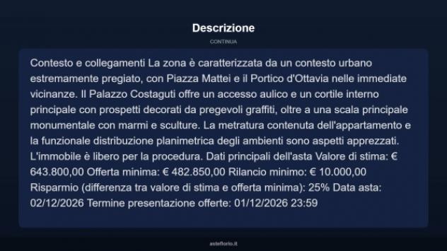 Immobile in asta di 75 m² in vendita a Roma - Foto 18