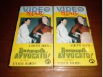 2 VHS NUOVE,SIGILLATE,1955,ORIGINALI,COMPLETE,QUASI INTROVABILI"BUONANOTTE...AVV