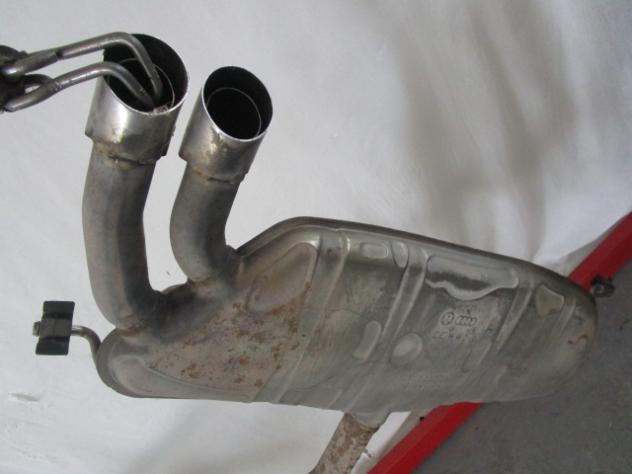1K0120B0303 SILENZIATORE TERMINALE MARMITTA AUDI A3 2.0 D 103KW 6M 3P (2003) RICAMBIO USATO 1K02530110