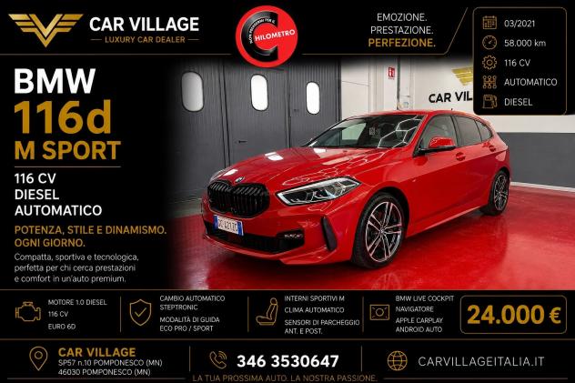 Bmw 116 116d 5p. Msport