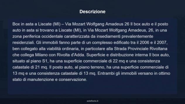 Immobile in asta di 22 m² in vendita a Liscate - Foto 4