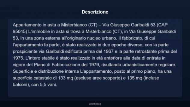 Immobile in asta di 133 m² in vendita a Misterbianco - Foto 3