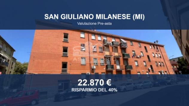 Immobile in asta di 42 m² in vendita a San Giuliano Milanese