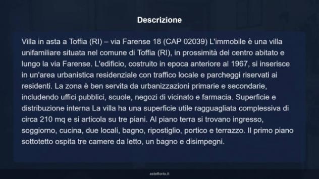 Immobile in asta di 210 m² in vendita a Toffia - Foto 7
