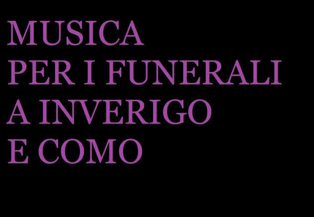 Musica funerale ad Inverigo