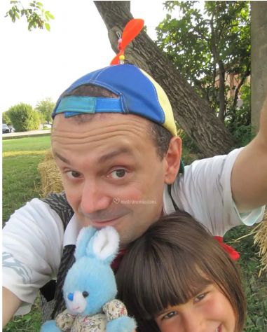 animatore clown Spillo per compleanni e matrimoni