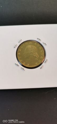 20 LIRE RAMO DI QUERCIA ANNO 1970 - Foto 2