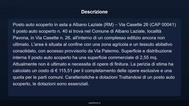 Immobile in asta di 2 m² in vendita a Albano Laziale - Foto 4