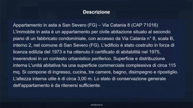 Immobile in asta di 115 m², box auto in vendita a San Severo - Foto 11