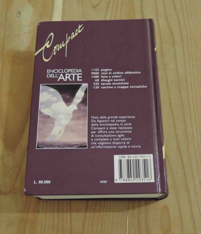 ENCICLOPEDIA DELL' ARTE COMPACT DE AGOSTINI 1992 - Foto 3