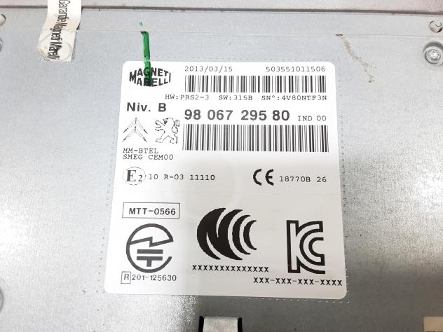 NAVIGATORE PEUGEOT 208 Serie 9806729580 (1219) - Foto 2