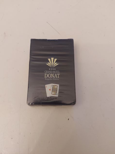 Mazzo carte da gioco Grand Hotel Donat Sigillato
