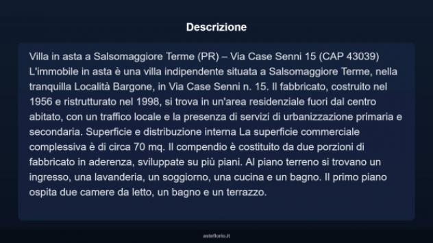Immobile in asta di 77 m² in vendita a Salsomaggiore Terme - Foto 4