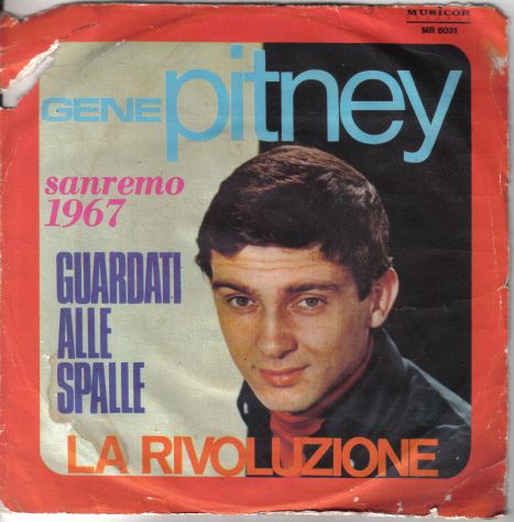 R84 - VINILE  GENE PITNEY GUARDATI ALLE SPALLE