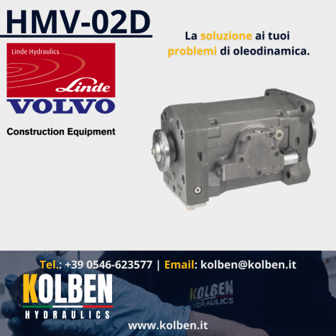 Motore Linde HMV-02D per Volvo EW140B