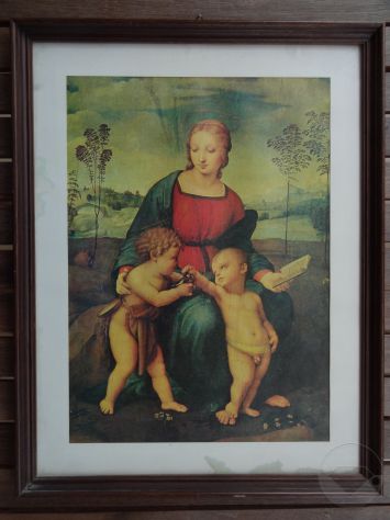QUADRO MADONNA DEL CARDELLINO, Raffaello