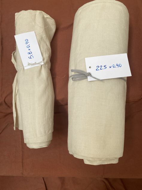 28 mt - torselli di lino artigianale