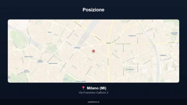 Immobile in asta di 44 m² in vendita a Milano - Foto 2