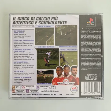 Fifa 2003 - Gioco PS1 - EA Sport - TRACCIATA!! - Foto 5