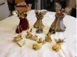 Artistiche statuine Presepe dipinte a mano