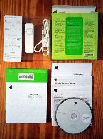 Apple Ipod Shuffle 512 MB 1ST Generation Vintage 100% Working - Foto 3