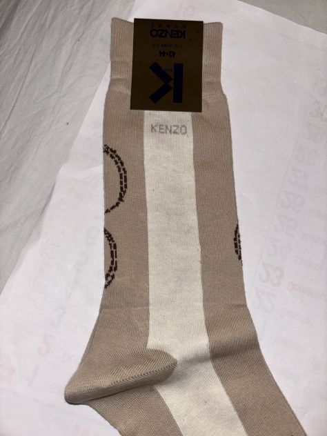 1 PAIO DI CALZE NUOVE DA UOMO FIRMATE ORIGINALI”KENZO”MADE IN ITALY,N’42-44 - Foto 4