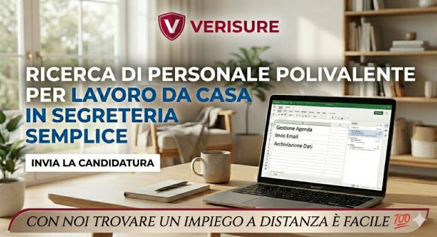 Smart Working Semplice: Ricerca Personale Polivalente in Segreteria
