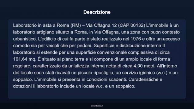 Immobile in asta di 101 m² in vendita a Roma - Foto 4