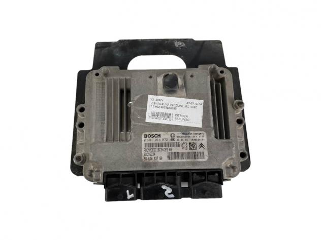 Centralina Motore Citroen Berlingo 1.6 Hdi 0281013872 9664843780 - 38974