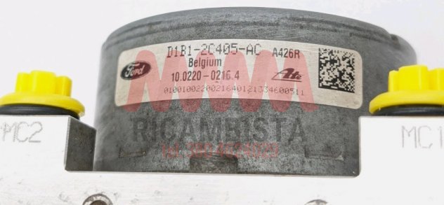D1B12C405AC Ford Fiesta gruppo pompa ABS
