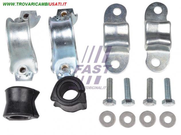 GOMMINO STABILIZZATORE FIAT DUCATO 06 ANTERIORE KIT 26MM FT18413 Meccanica  Assale  Telaio  Barra stabilizzatrice ant.