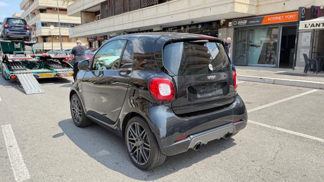 Smart ForTwo BRABUS 0.9 Turbo twinamic parisblue Xclusive LED NAVI KAMERA JBL PACK SPORT PDC PELLE INTROVABILE - Foto 4