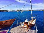 PONZA IN BARCA A VELA 14mt