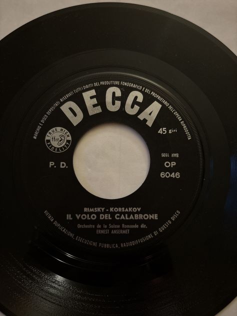 VINILE COME NUOVO,INTROVABILE:RIMSKY KORSAKOV”IL VOLO DEL CALABRONE”,TCHAIKO - Foto 9