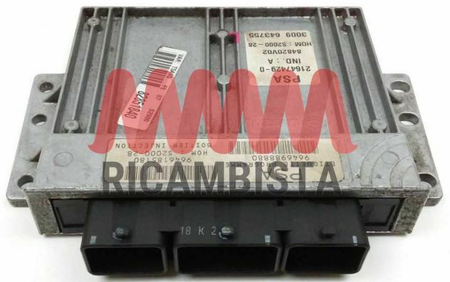 9646988880 9646185180 Peugeot 307 1.4 centralina motore Sagem