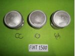 PISTONI FIAT 1500 BERLINA CABRIO LUNGA d77.2 PISTON GEAR FIAT 1500 C L CABRIO