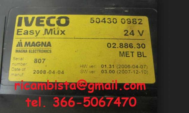 504300982 Iveco Eurocargo body computer - Foto 2